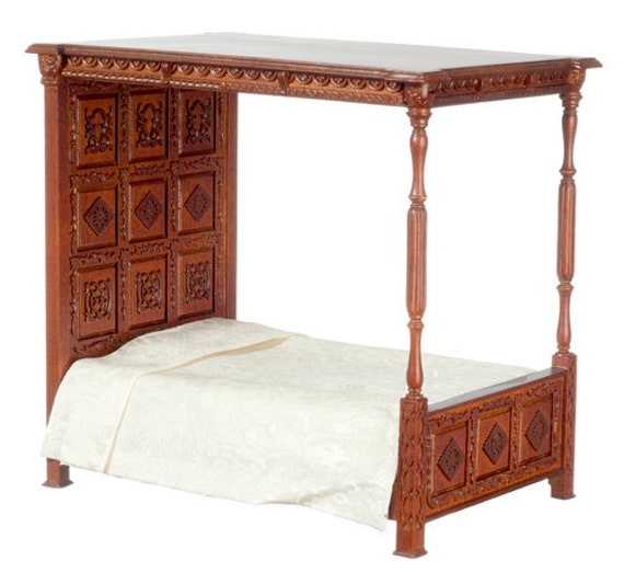 dolls house four poster bed