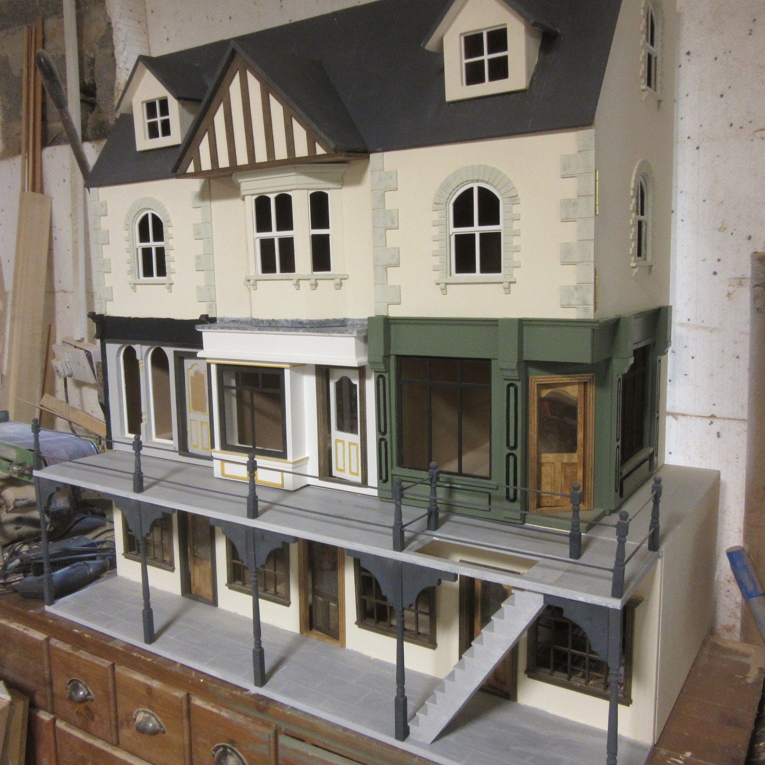 1/12 Scale Dolls House the York Street Basement Row 0f 3 Shops Etsy UK