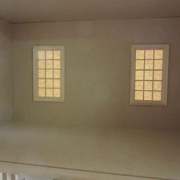 12th scale  24″ wide Room Box KIT   By DHD