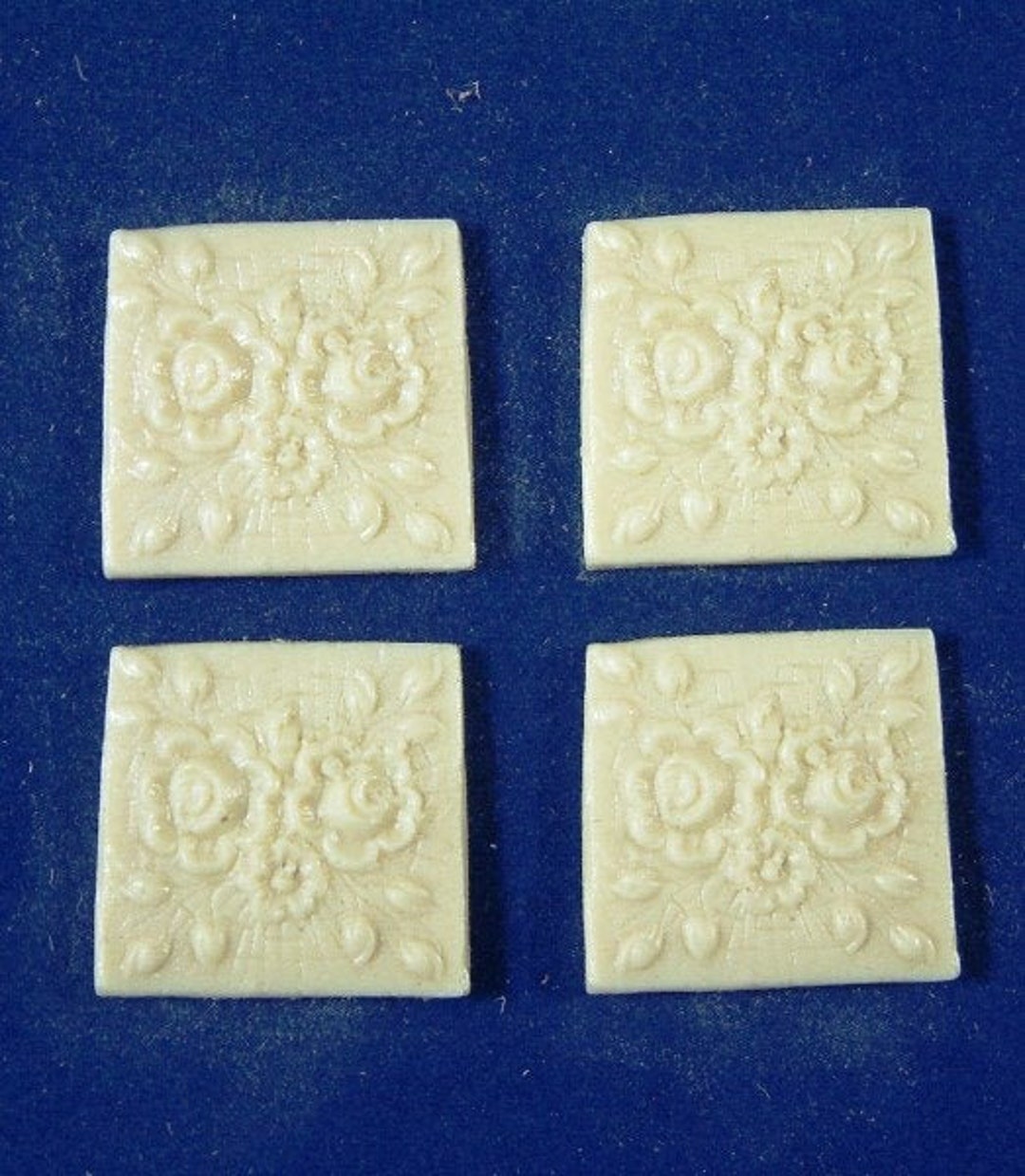 Dolls House Direct 12th Scale Wall Plaques Flower X 4 AD7031 Etsy