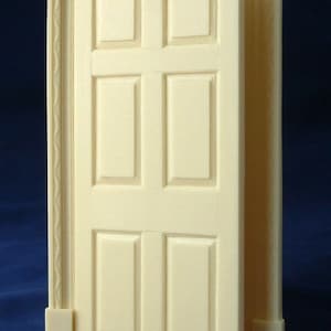 Dolls House Direct 12th scale Resin Regency opening 6 panel internal door AD1001