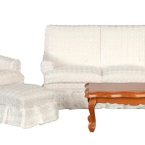 1/12 Dolls House Quality Furniture  Living Room Set  T6663