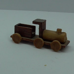 Doll House 12th scale Wooden Push along Train Toy  Artisan made    AR70