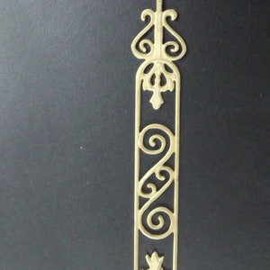 12th scale  Dolls House Metal Banister By Iron work and Black country miniatures.  IRBRE