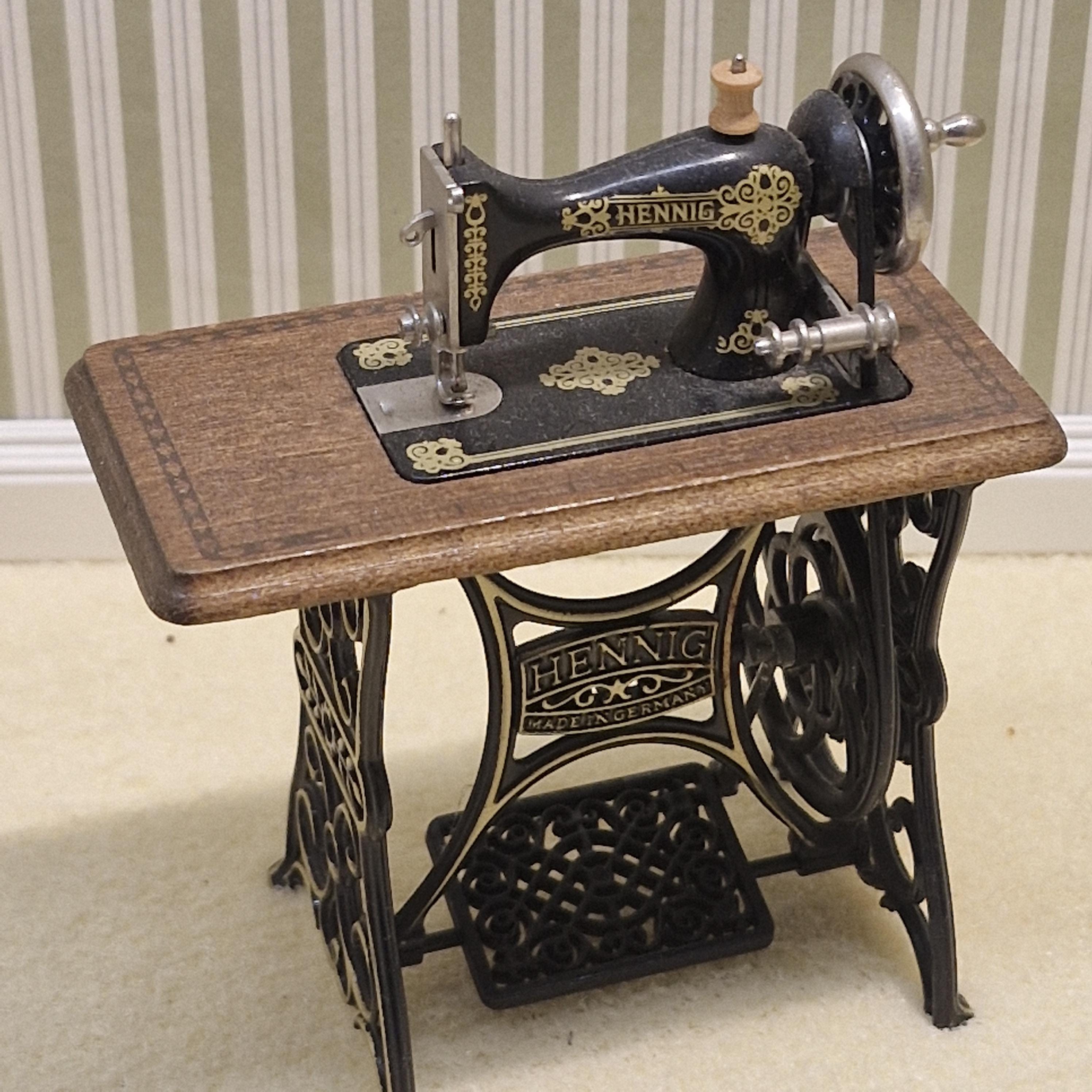 Bodo Hennig Qualität Miniatur Nähmaschine QU03 - Etsy.de
