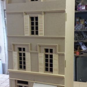 24th scale French Shop 4 Etagen Bausatz 1/2inch Größe
