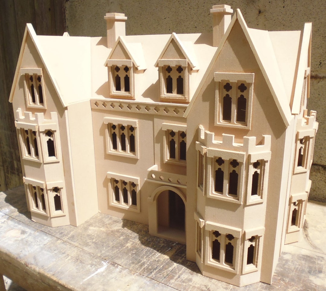 The Draycott Gothic Manor 112th Scale Etsy