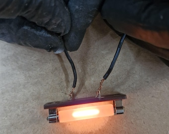 Melody Jane Puppenhaus-Beleuchtung – 12V Glühbirne Mit Braunem Draht (29 Cm), Ersatzteil Für Miniatur-Lichter