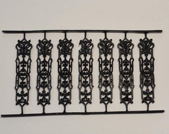 Maßstab 12: Puppenhaus Metall Treppengeländer RA04