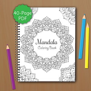 Download Coloring Books For Adults Etsy