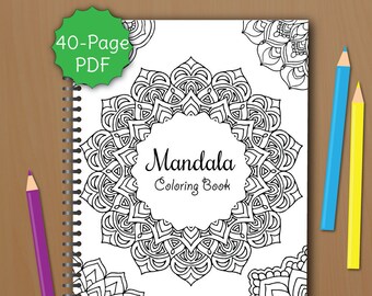 Download Coloring Books Etsy