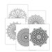 Volume 3 Mandala Coloring Book for Adults - Instant Download - PDF 30 ...