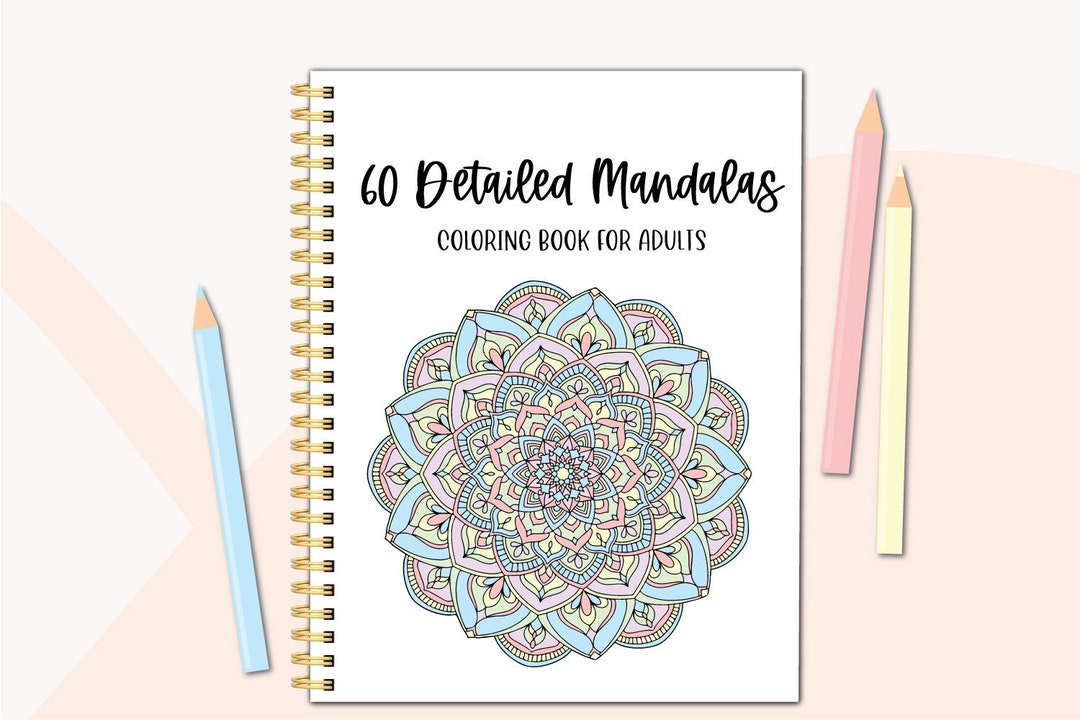 Special Edition Mandala Coloring Book for Adults - Instant Download ...