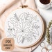 see more listings in the Embroidery Templates section