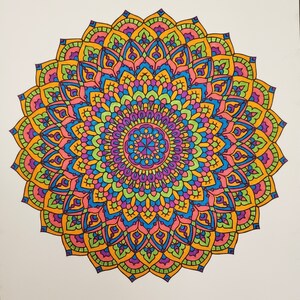 Special Edition Mandala Coloring Book for adults Instant Download Double Issue PDF 60 Pages to print and color image 7