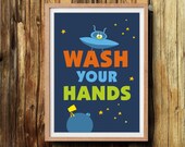 Waschen Sie Ihre Hände Instant download print 5X7 Badezimmer Wand Kunst Druck druckbare Wohnkultur Badezimmer Kunst für Badezimmer Badezimmer Schild