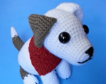 Jack Russell Crochet PATTERN in UK terms