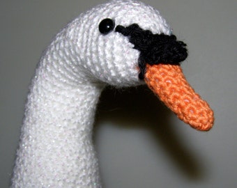 Swan Amigurumi Crochet PATTERN