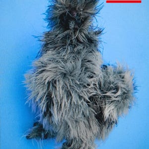 Patrón de crochet de Silkie Chicken (términos de EE. UU. e idioma inglés) Diseño original