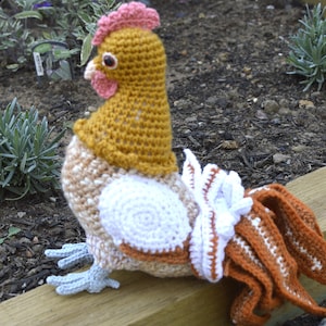Cockerel/Rooster Crochet Plushie