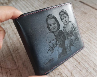 personalized mens wallet, engraved mens wallet, personalized men wallets, picture engraved wallet, personalized engraved mens wallet