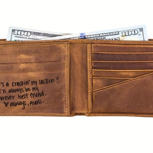 personalized wallet for men