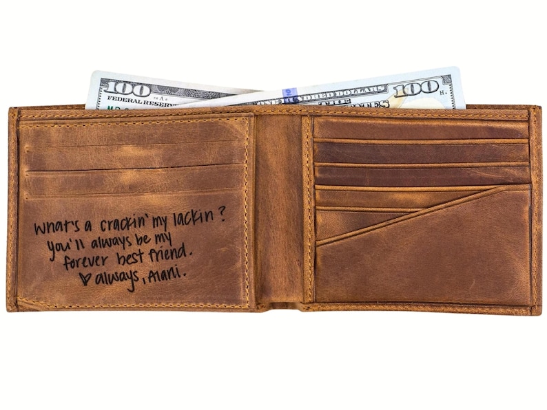 personalized wallet for men