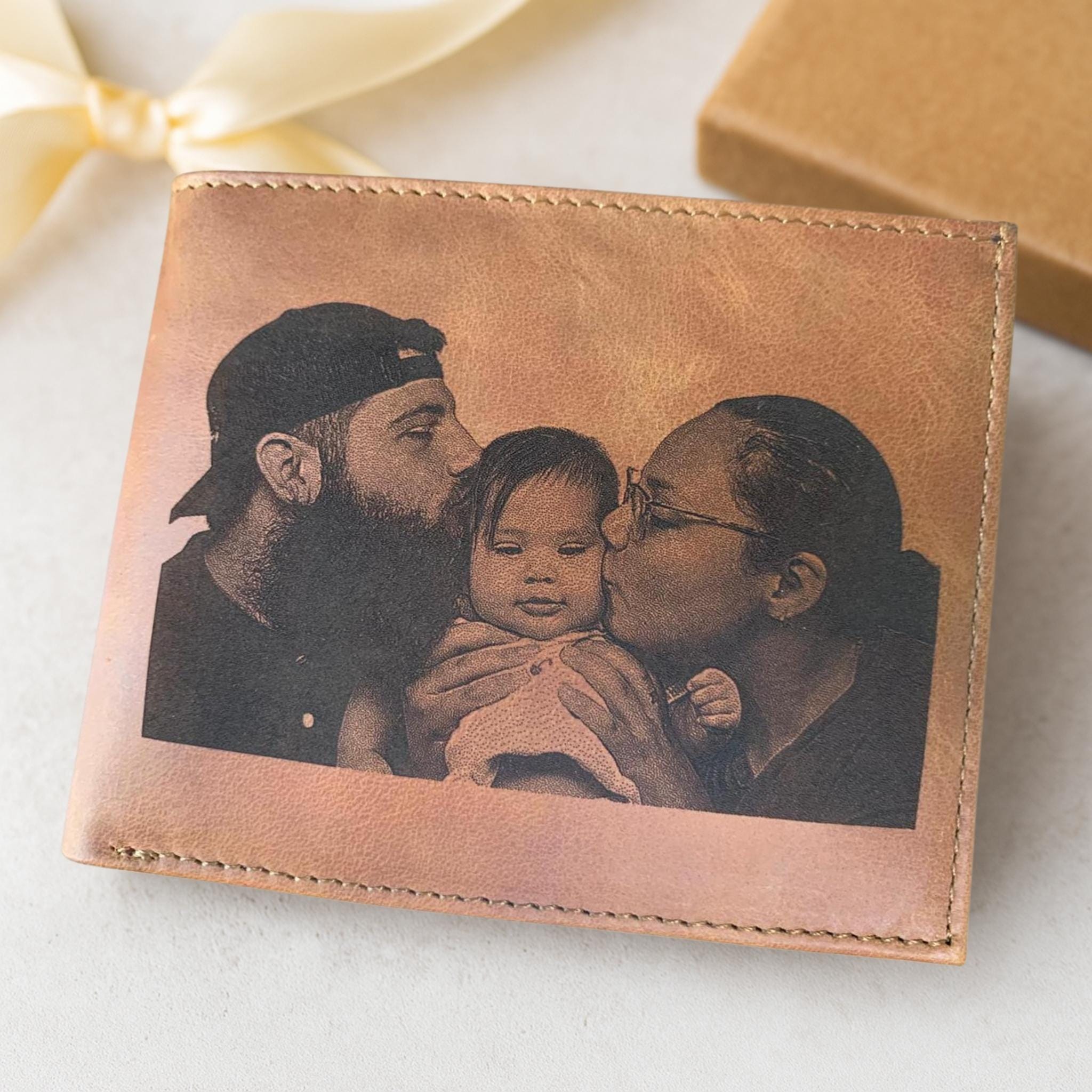 Portafoglio Uomo In Pelle Sottile Minimalista – Con Tasca Portamonete E Scomparti Banconote – Regalo Per Compleanno, Festa Del Papà