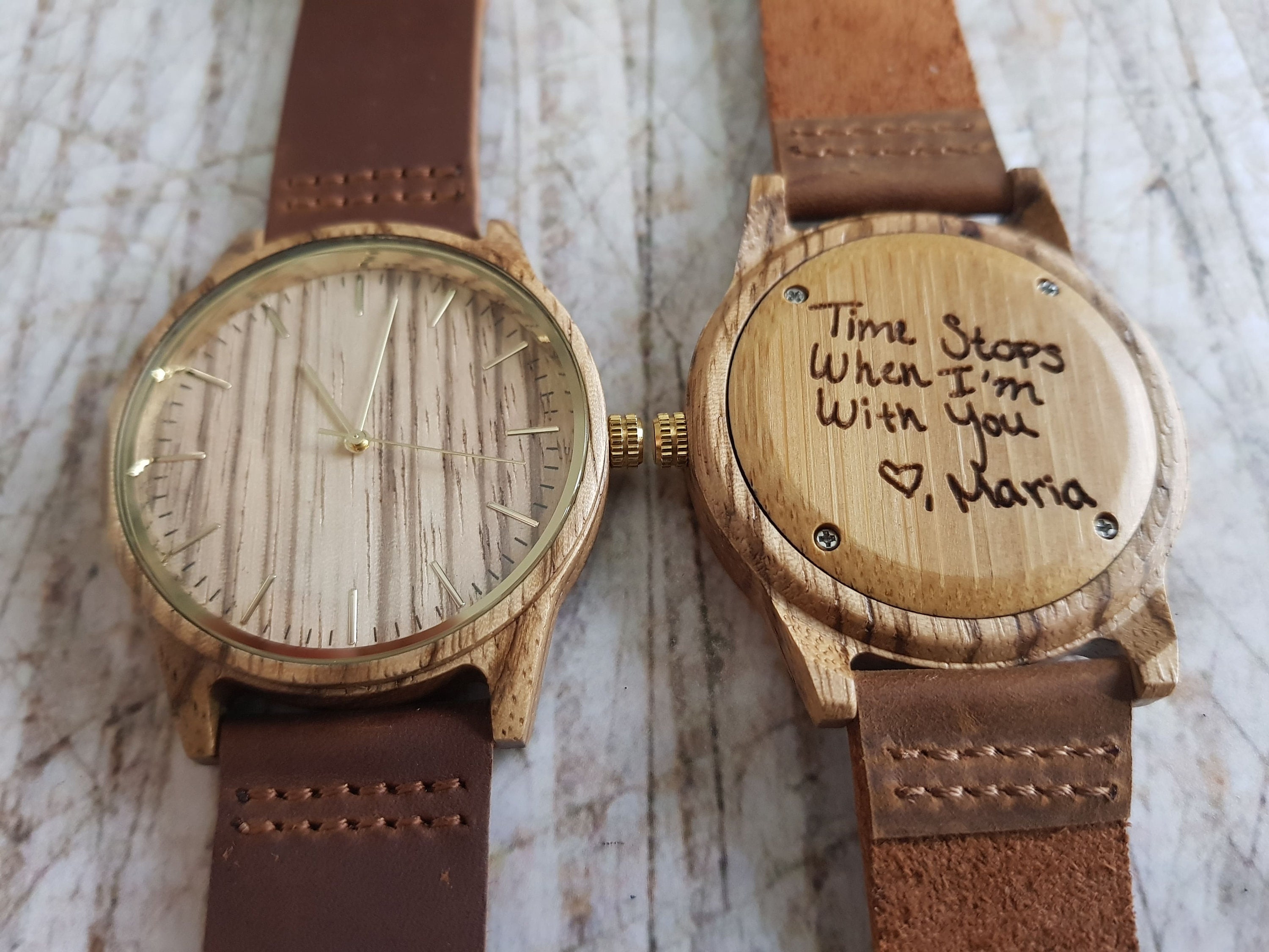 Mens watch personalized mens watch engraved watch men Etsy