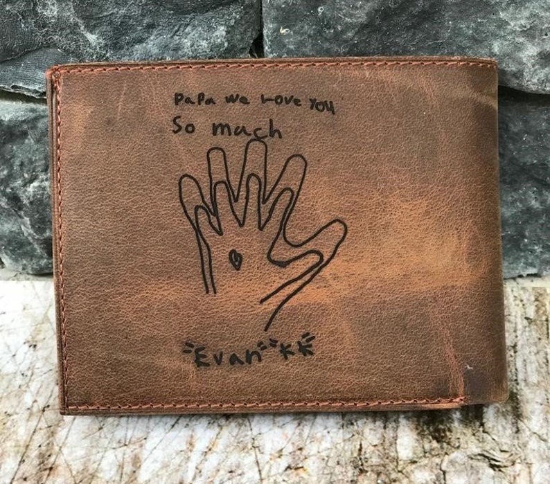 Mens Custom Leather Trifold Wallets Made In Usa Literacy Basics