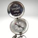 Engraved Silver Color Compass, Personalized Handmade Gifts for Anniversary, Baptism, First Communion, Confirmation, Boys Gifts 