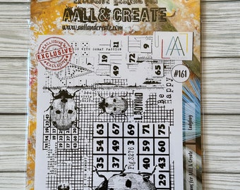 Ladybug #161,  Tracy Evans AALL & Create A4 clear stamp