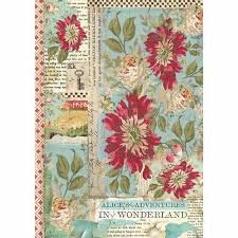 Rice Paper for Decoupage Scrapbooking Sheet Old Pictures Teen Girls 2