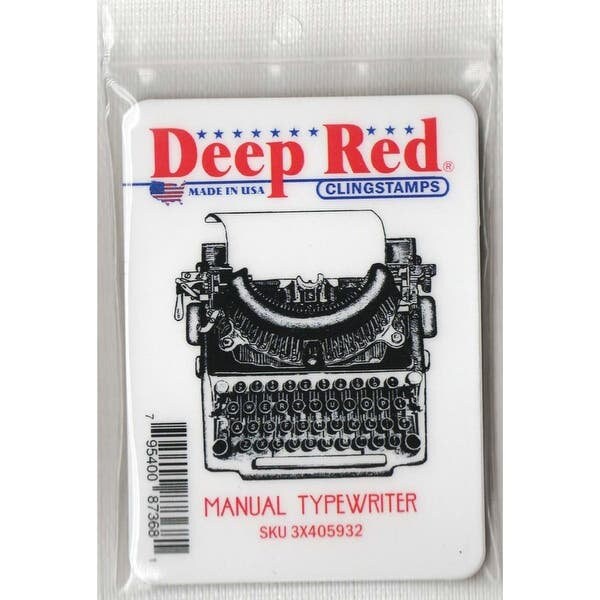Deep Red Rubber Stamps Etsy UK
