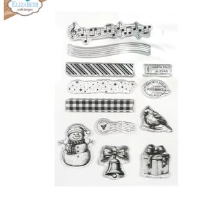Release #2 Everyday Elements Clear stamps by Annette Green;  ECD Planner Essential  Elizabeth Craft Designs