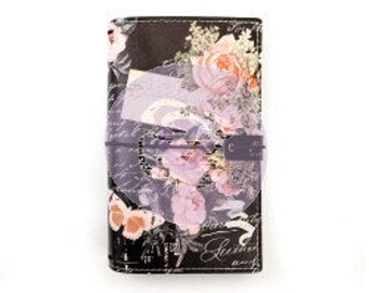 Vintage Floral Travelers Journal by Prima Marketing, 5 x 7.5" Personal Size