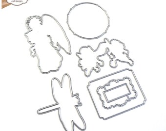 Hand Drawn: Dies, Paperback Elizabeth Craft Designs