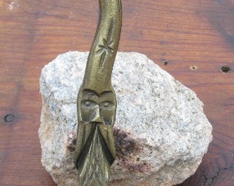 Hand forged Wizard Bottle Opener