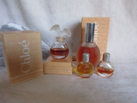 Vintage Chloe Perfume Etsy