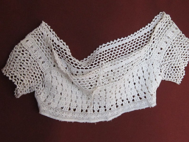 Antique Crochet Bodice | Etsy