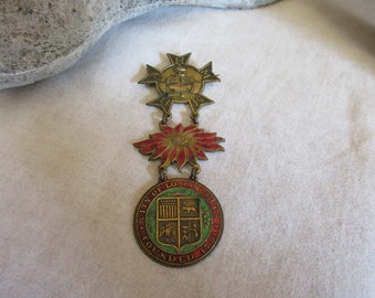 C. 1910 MASONIC Los Angeles Medal