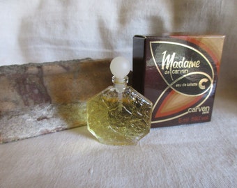 MADAME de CARVEN Miniature Vintage Perfume