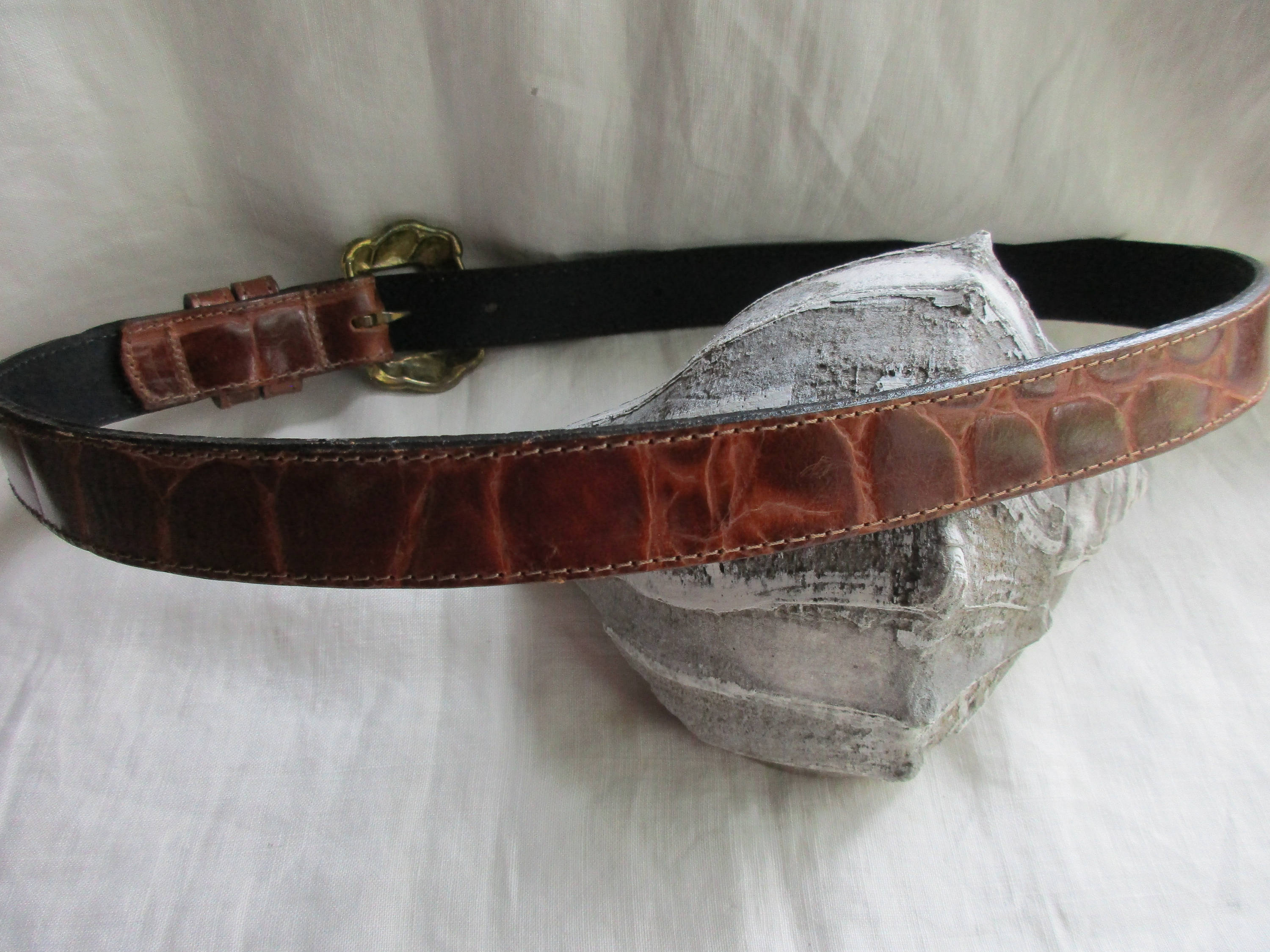JOAN & DAVID Vintage Leather Belt - Etsy display picture 3