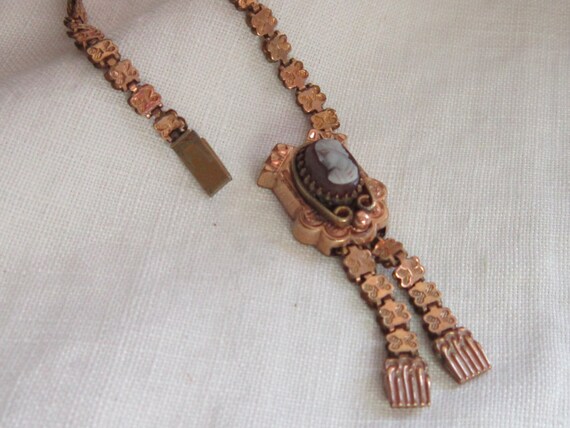 CAMEO Victorian Necklace - image 1