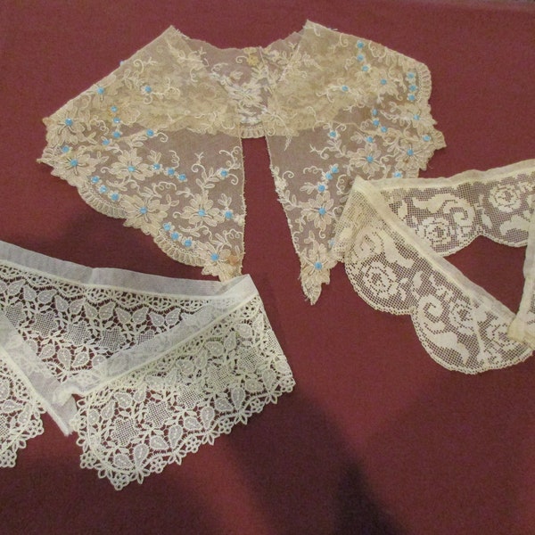 Vintage Lace Collar Etsy