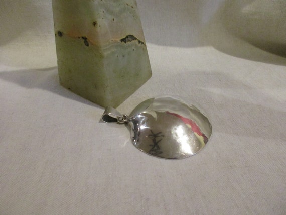 STERLING SHELL Hand Crafted Pendant - image 5