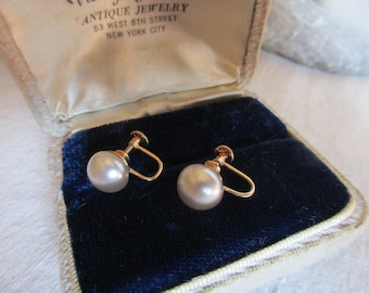 14 KT PEARL Earrings