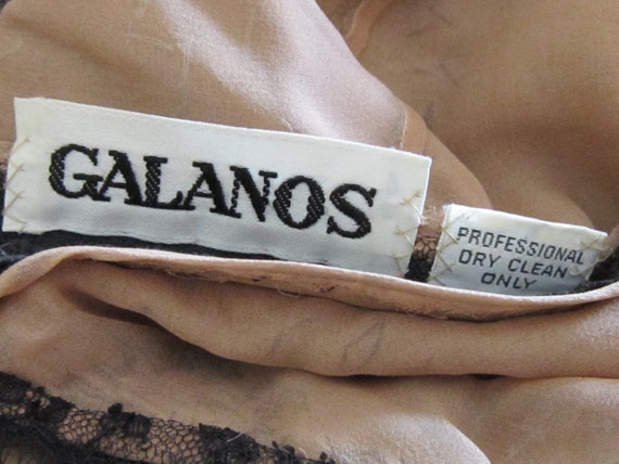 Vintage GALANOS Designer Evening Gown - image 3