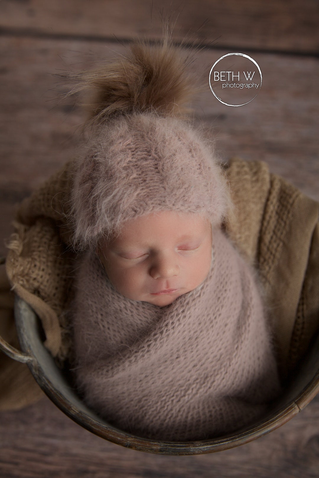 Cable Knit Newborn Cap KNIT PATTERN DOWNLOAD Etsy