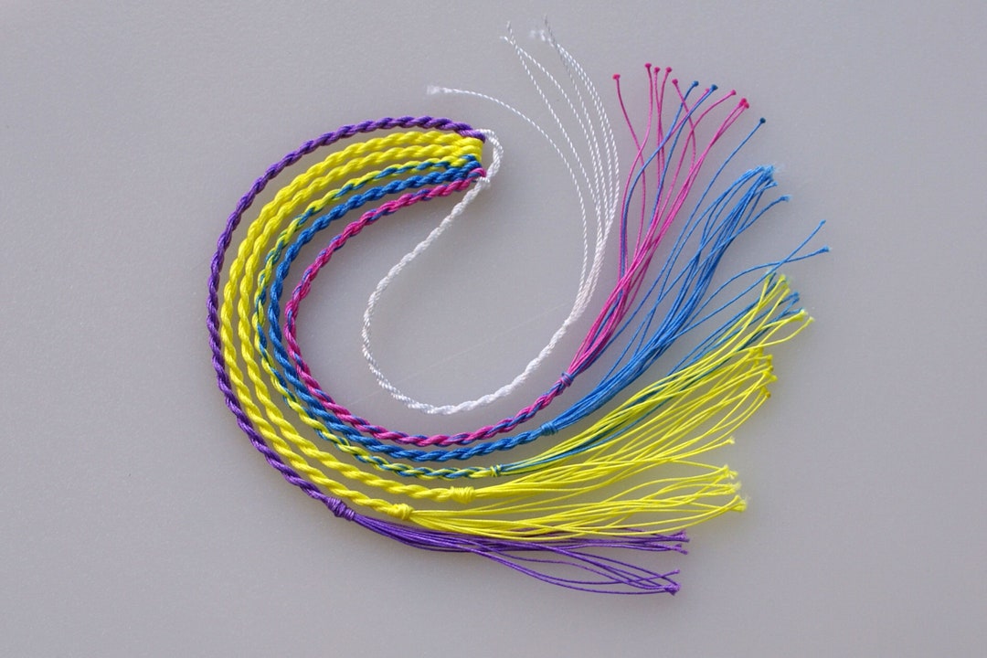 6 Dyneema EASY CRACK Whip Crackers Poppers Black Light REACTIVE Pick